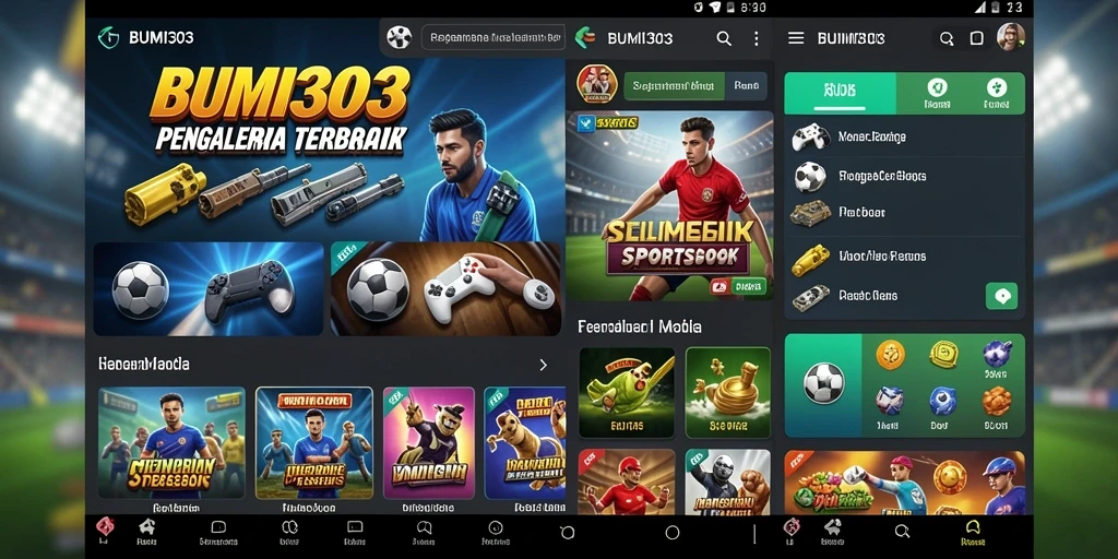Tampilan menarik dari gameplay Sportsbook BUMI303.