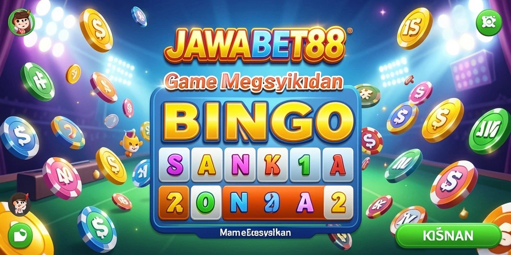 Tampilan gameplay seru di JAWABET88 dengan tema Bingo.