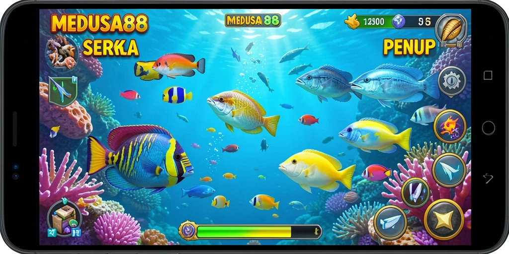 Tampilan gameplay MEDUSA88 yang memukau dan mendebarkan.
